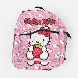 NWT Hello Kitty Pink Strawberry Backpack